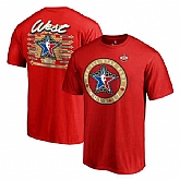 Men's Western Conference Fanatics Branded Red 2017 NBA All-Star Game NOLA West Roster T-Shirt,baseball caps,new era cap wholesale,wholesale hats